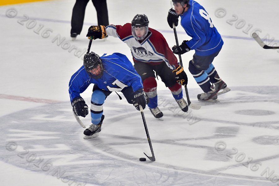 Wheaton College Men\'s Ice Hockey vs Middlesex Community College. - Photo By: KEITH NORDSTROM